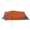 Namiot, 4-os., szaro-pomarańczowy, 360x135x105 cm, tafta 185T Lumarko!