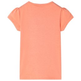 Koszulka dziecięca, neonowy pomarańcz, 104 Lumarko!