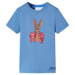 Koszulka dziecięca z krótkimi rękawami, średni niebieski, 116 Lumarko!