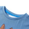 Koszulka dziecięca z krótkimi rękawami, średni niebieski, 92 Lumarko!