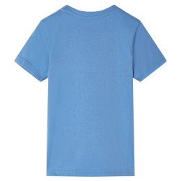 Koszulka dziecięca z krótkimi rękawami, średni niebieski, 104 Lumarko!