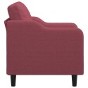 Fotel, winna czerwień, 60 cm, obity tkaniną Lumarko!