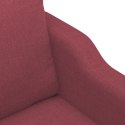 Fotel, winna czerwień, 60 cm, obity tkaniną Lumarko!