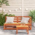 2-osobowa sofa ogrodowa, woskowy brąz, lite drewno sosnowe Lumarko!