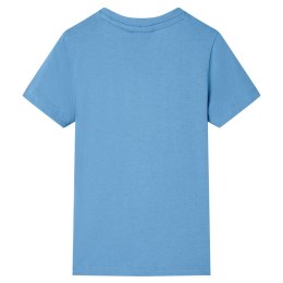 Koszulka dziecięca, kolor średni niebieski, 92 Lumarko!