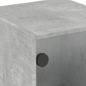 Szafka ze szklanymi drzwiami, szarość betonu, 35x37x75,5 cm Lumarko!