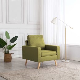Fotel, zielony, tapicerowany tkaniną Lumarko!