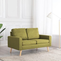 2-osobowa sofa, zielona, tapicerowana tkaniną Lumarko!