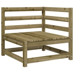 Ogrodowa sofa narożna, 70x70x67 cm, impregnowane drewno sosnowe Lumarko!