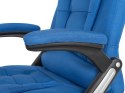 Krzesło biurowe regulowane niebieskie ROYAL Lumarko!
