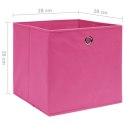 Pudełka z włókniny, 10 szt., 28x28x28 cm, różowe Lumarko!