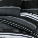 Zestaw pościeli, czarno-biały, 200x220 cm, bawełna Lumarko!