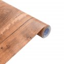 Samoprzylepna okleina meblowa, imitacja drewna, 90x500 cm, PVC Lumarko!