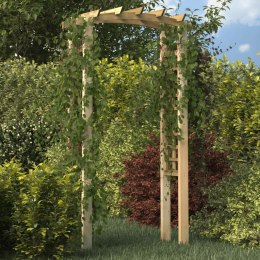Pergola ogrodowa z kratką, 110x60x210 cm, drewno sosnowe Lumarko!
