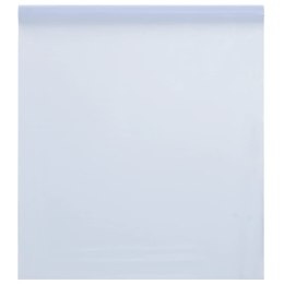 Folia okienna statyczna, matowa, przezroczysta biała, 60x1000cm Lumarko!