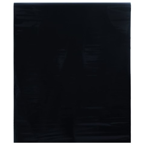 Folia okienna statyczna, matowa, czarna, 90x2000 cm, PVC Lumarko!