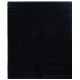 Folia okienna statyczna, matowa, czarna, 90x500 cm, PVC Lumarko!