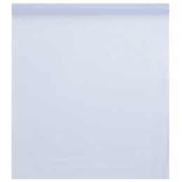 Folia okienna statyczna, matowa, przezroczysta biała, 45x1000cm Lumarko!