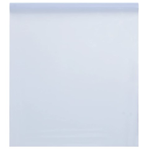 Folia okienna statyczna, matowa, przezroczysta biała, 90x2000cm Lumarko!