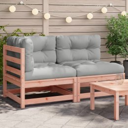 Sofa ogrodowa z poduszkami, 2-osobowa, lite drewno daglezjowe Lumarko!