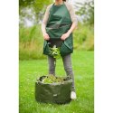 Fartuch ogrodniczy ze składaną kieszenią, 130x55 cm, zielony Lumarko!