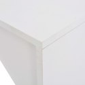 Stolik barowy z szafką, biały, 115 x 59 x 200 cm Lumarko!