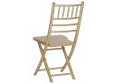 Zestaw 4 krzeseł drewniany złoty MACHIAS Lumarko!
