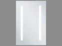 Szafka łazienkowa wisząca z lustrem LED 40 x 60 cm biała CAMERON Lumarko!