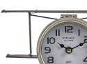 Zegar stojący w kształcie samolotu srebrny STANS Lumarko!