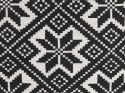 2 poduszki dekoracyjne w geometryczny wzór 45 x 45 cm czarno-białe BESKOZ Lumarko!