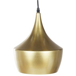 Lampa wisząca metalowa złota FRASER Lumarko!