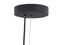 Lampa wisząca LED 4-punktowa metalowa czarno-mosiężna MALI Lumarko!