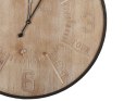 Zegar ścienny ø 60 cm jasne drewno DOLE Lumarko!