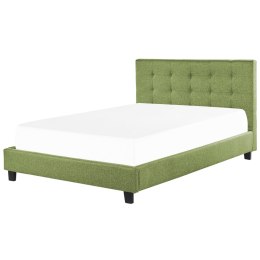 Łóżko tapicerowane 180 x 200 cm zielone LA ROCHELLE Lumarko!