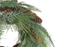 Wianek świąteczny ⌀ 34 cm zielony ASTURIA Lumarko!