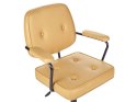 Krzesło biurowe regulowane ekoskóra żółte PAWNEE Lumarko!