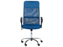 Krzesło biurowe regulowane niebieskie DESIGN Lumarko!