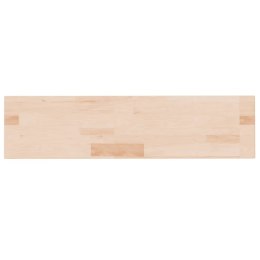 Półka, 80x20x2,5 cm, surowe lite drewno dębowe Lumarko!