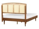 Łóżko drewniane 140 x 200 cm jasne VARZY Lumarko!