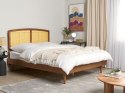 Łóżko drewniane 160 x 200 cm jasne VARZY Lumarko!