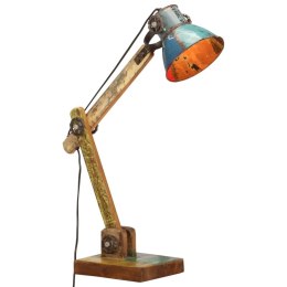 Industrialna lampka biurkowa, kolorowa, okrągła, 23x18x95 cm Lumarko!