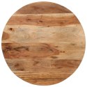 Stolik kawowy, 55x55x45 cm, lite drewno akacjowe i żelazo Lumarko!
