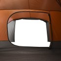Namiot, 3-os., szaro-pomarańczowy, 412x370x190 cm, tafta 190T Lumarko!