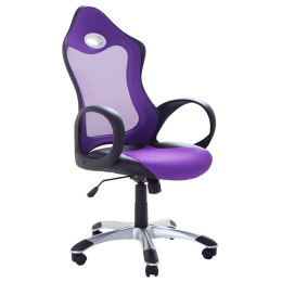 Krzesło biurowe regulowane fioletowe iCHAIR Lumarko!