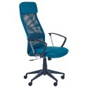 Krzesło biurowe regulowane niebieskie PIONEER Lumarko!