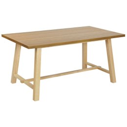 Stół do jadalni 160 x 90 cm jasne drewno BARNES Lumarko!