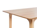 Stół do jadalni 160 x 90 cm jasne drewno DELMAS Lumarko!