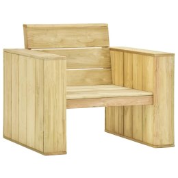 Krzesła ogrodowe z poduszkami w kolorze wina, 2 szt., drewniane Lumarko!