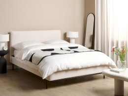 Łóżko tapicerowane 140 x 200 cm beżowe CORIO Lumarko!