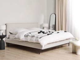 Łóżko tapicerowane 180 x 200 cm szare CORIO Lumarko!